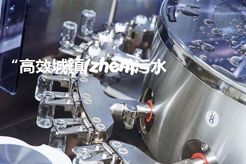 “高效城鎮(zhèn)污水處理流程，守護碧水藍天新篇章”